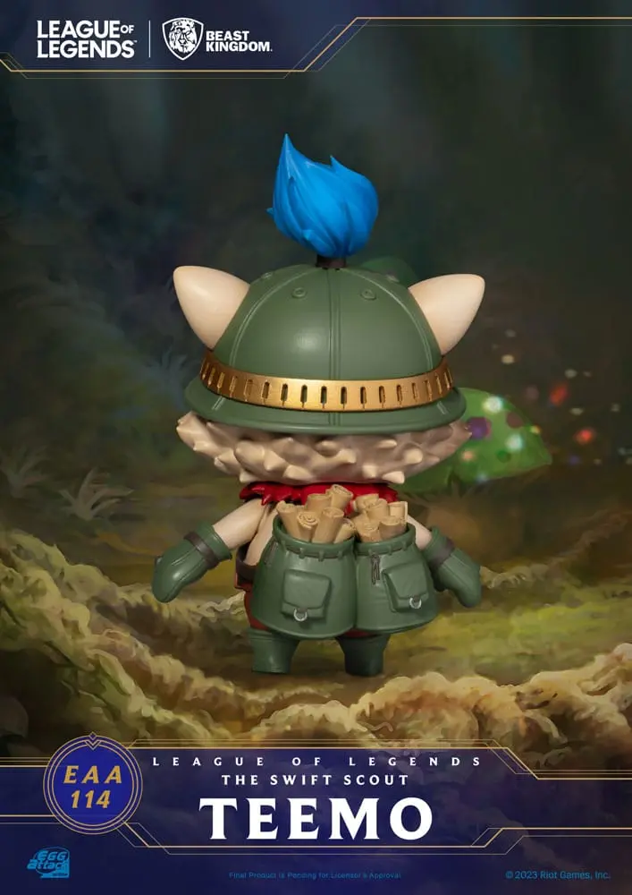 League of Legends Egg Attack figura The Swift Scout Teemo 12 cm fotografija izdelka