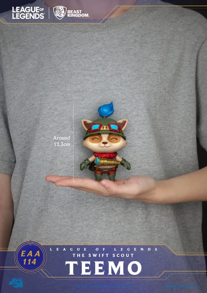 League of Legends Egg Attack figura The Swift Scout Teemo 12 cm fotografija izdelka