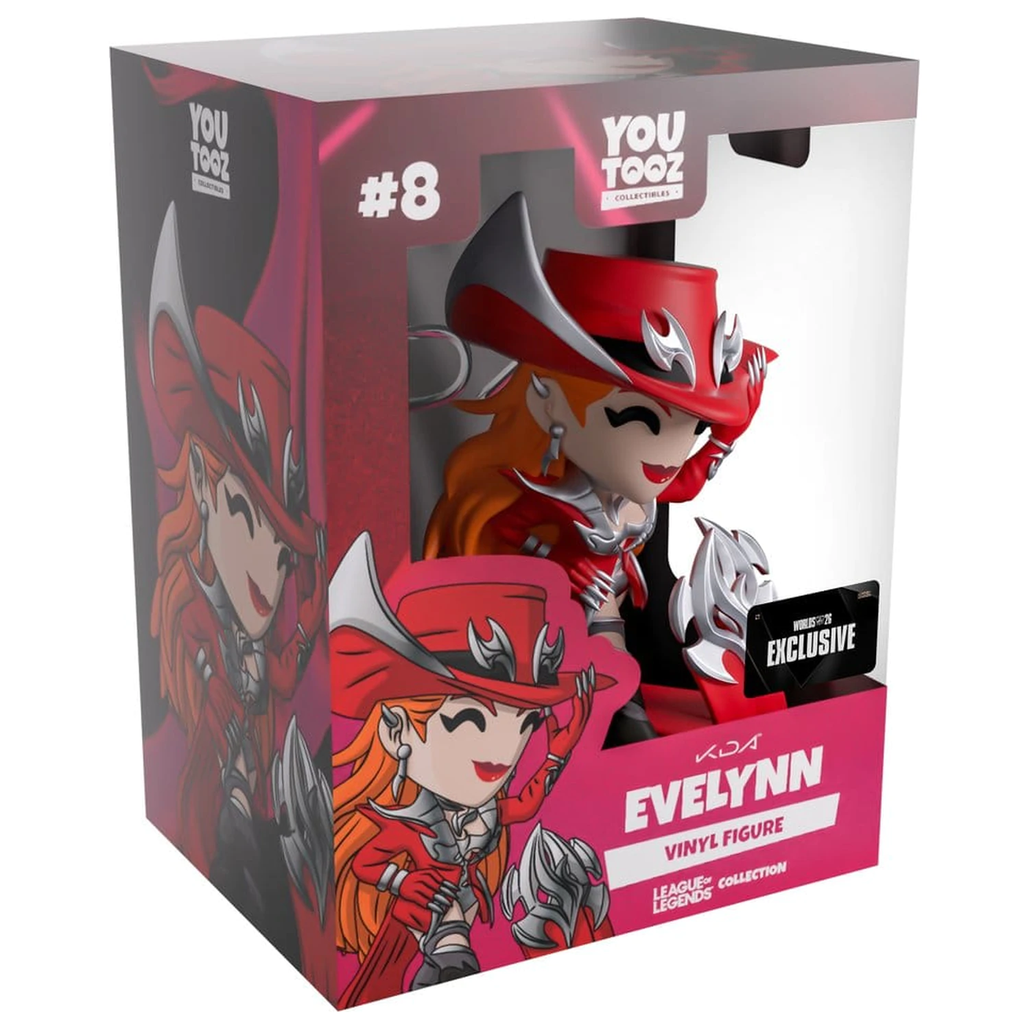 League of Legends K/DA vinilna figura Evelynn 13 cm fotografija izdelka