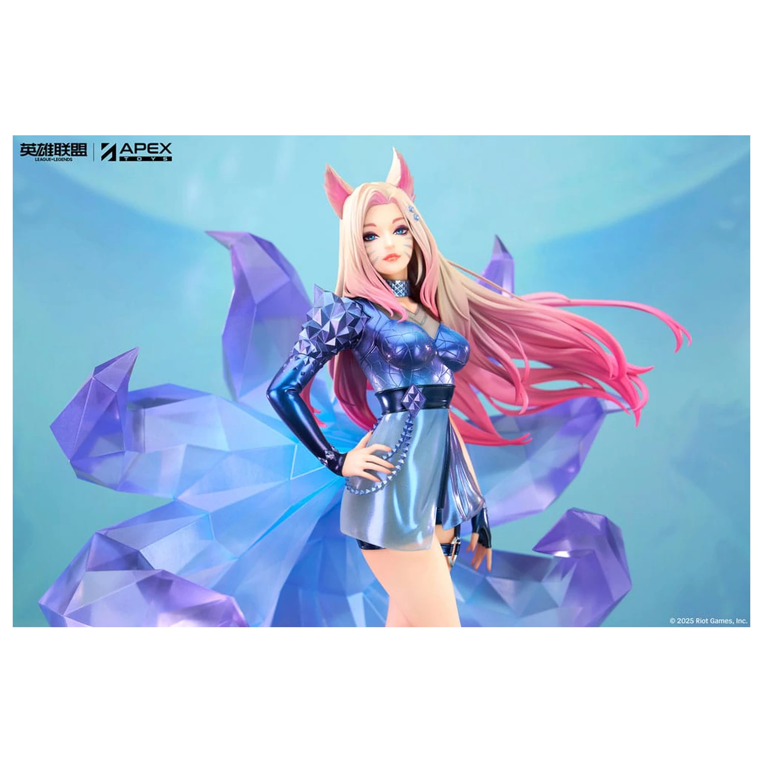 League of Legends PVC kip 1/7 K/DA ALL OUT Ahri 27 cm fotografija izdelka