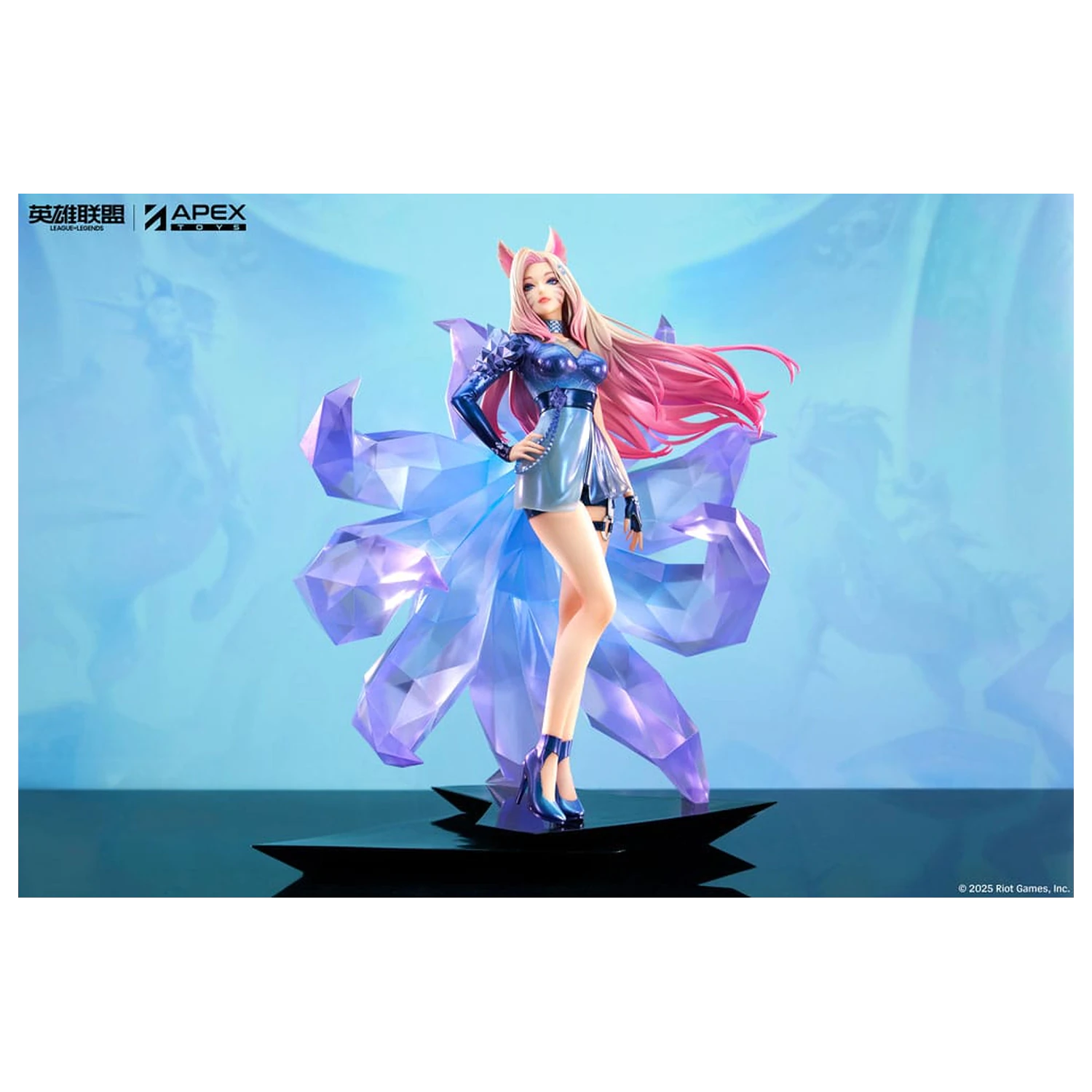 League of Legends PVC kip 1/7 K/DA ALL OUT Ahri 27 cm fotografija izdelka