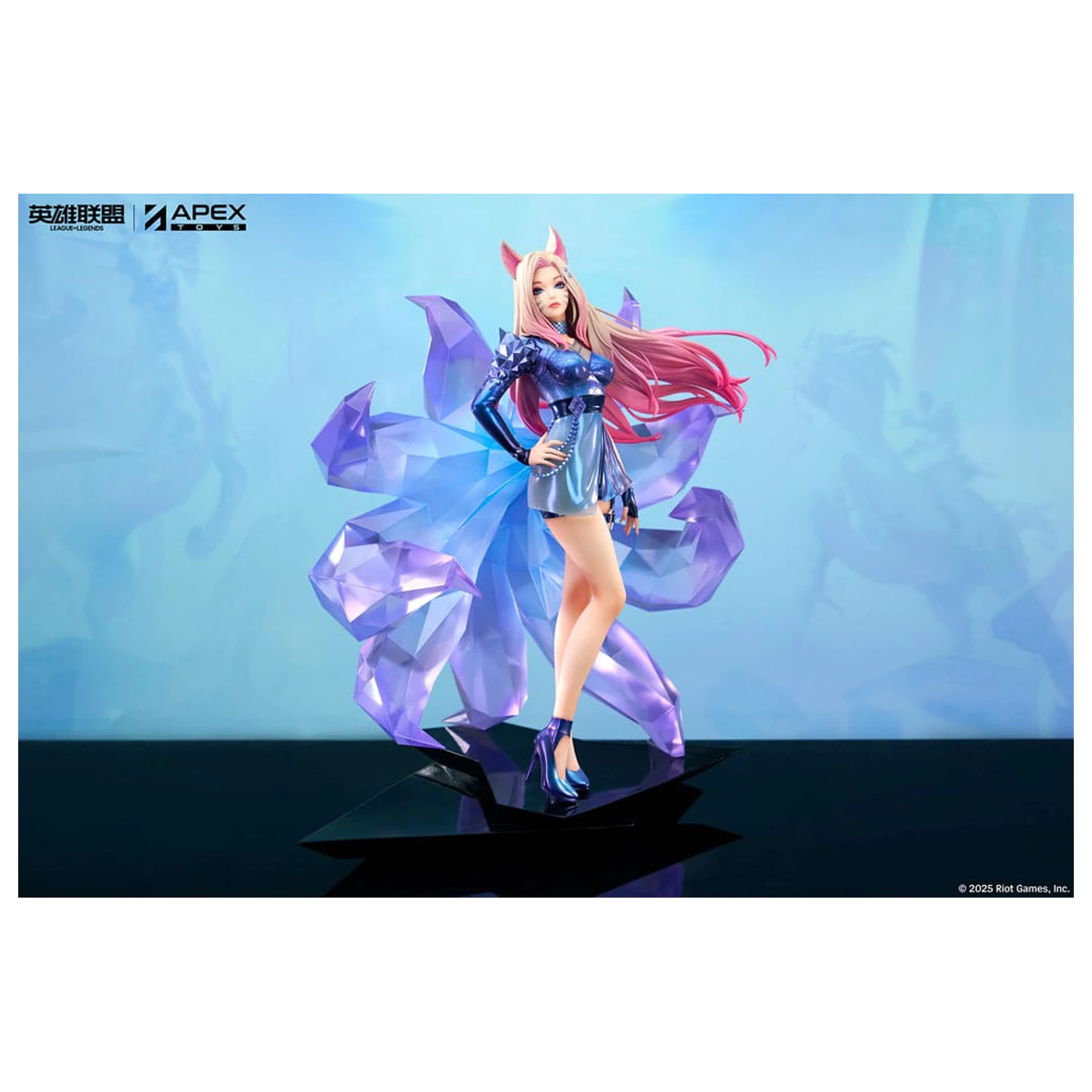 League of Legends PVC kip 1/7 K/DA ALL OUT Ahri 27 cm fotografija izdelka