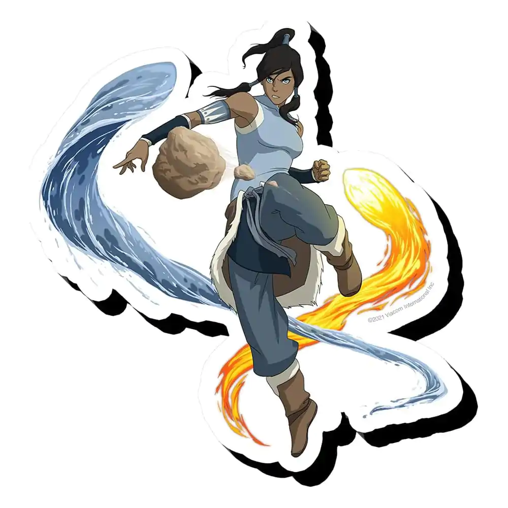 Legend Of Korra: Upogibanje Zabaven Debel Magnet fotografija izdelka