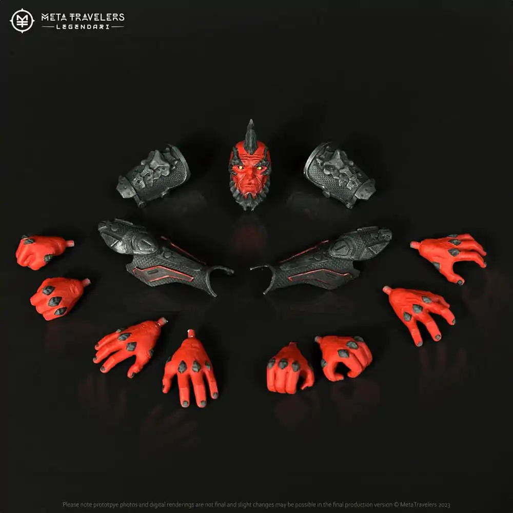 Legendarna akcijska figura 1/10 Crimson Enforcer 18 cm fotografija izdelka