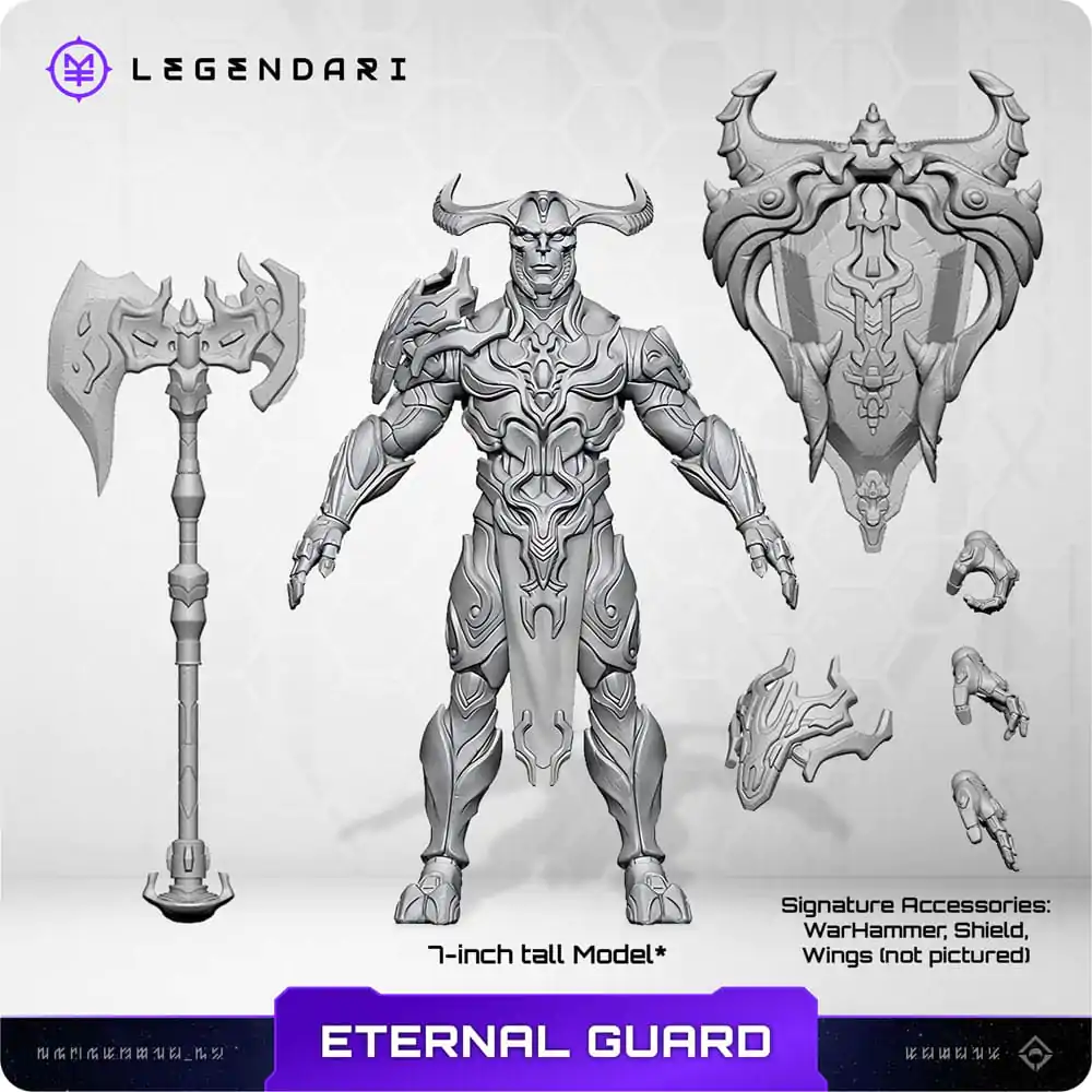 Legendarna akcijska figura 1/10 Eternal Guard 18 cm fotografija izdelka