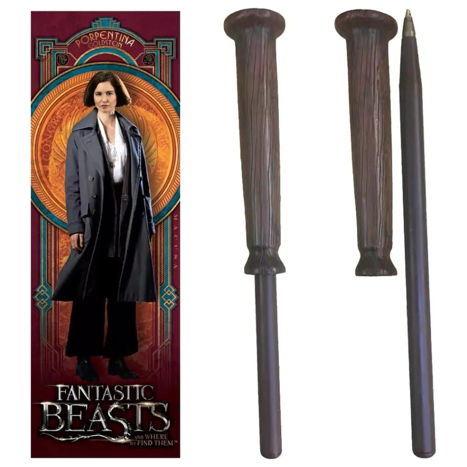 Fantastic Beasts Pisalo + Knjižna oznaka Porpentina Goldstein fotografija izdelka