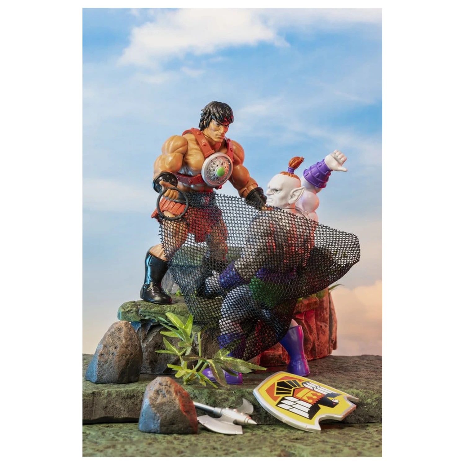 Legends of Dragonore: Warriors of the Galaxy Wave 3 akcijska figura Triton 14 cm fotografija izdelka