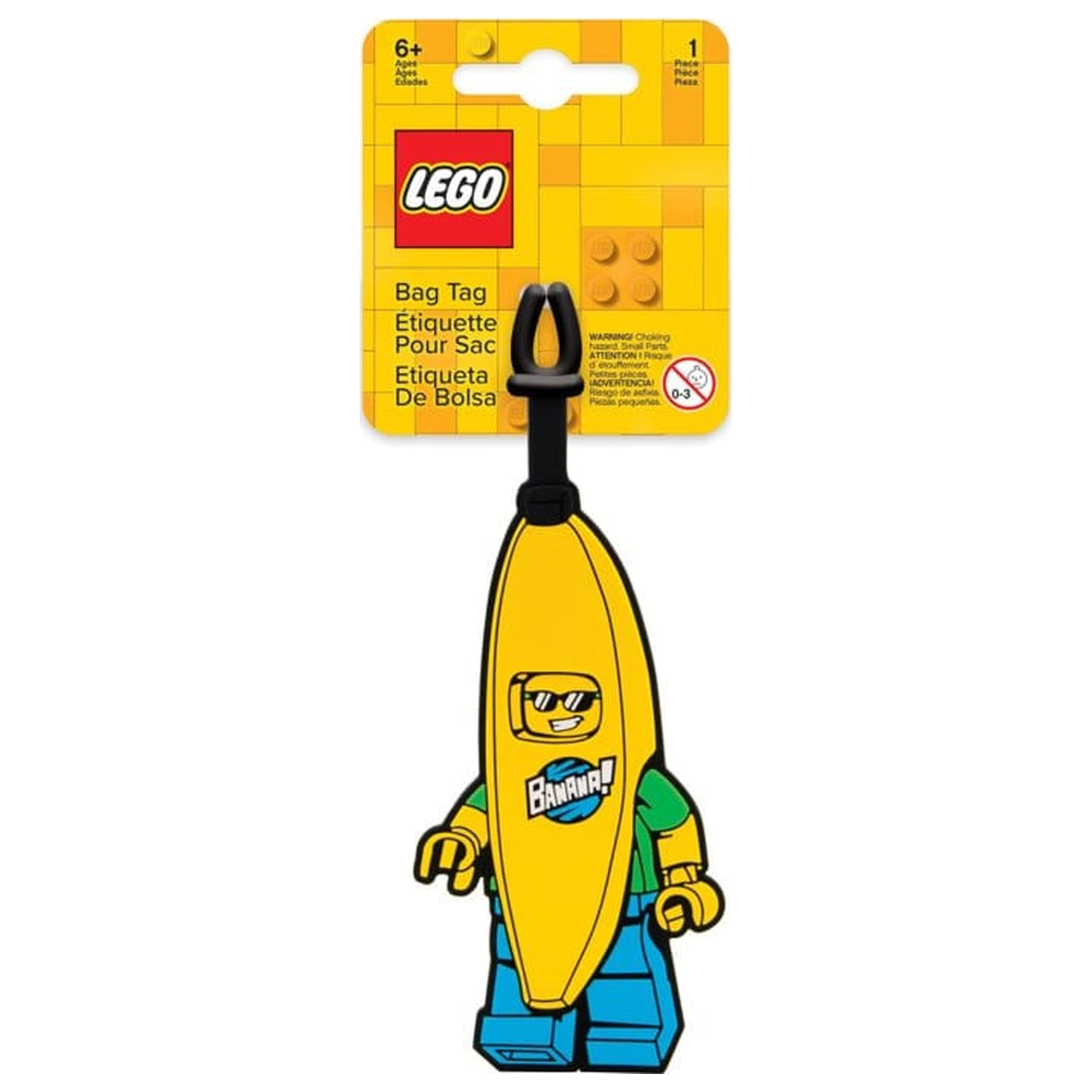 Lego obesek za torbo Banana Guy fotografija izdelka
