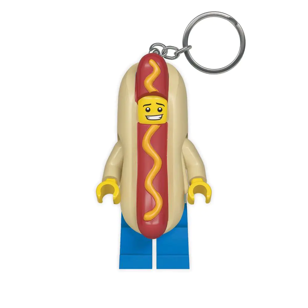 LEGO Classic Svetleča obesek za ključe Hot Dog 8 cm fotografija izdelka