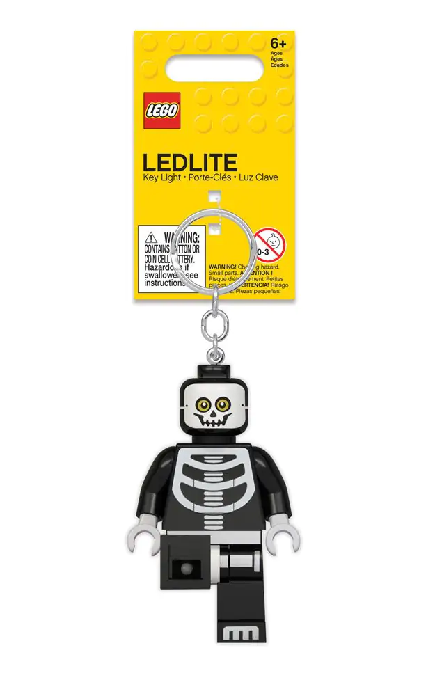 LEGO Classic Svetleča obesek za ključe Skeleton 8 cm fotografija izdelka