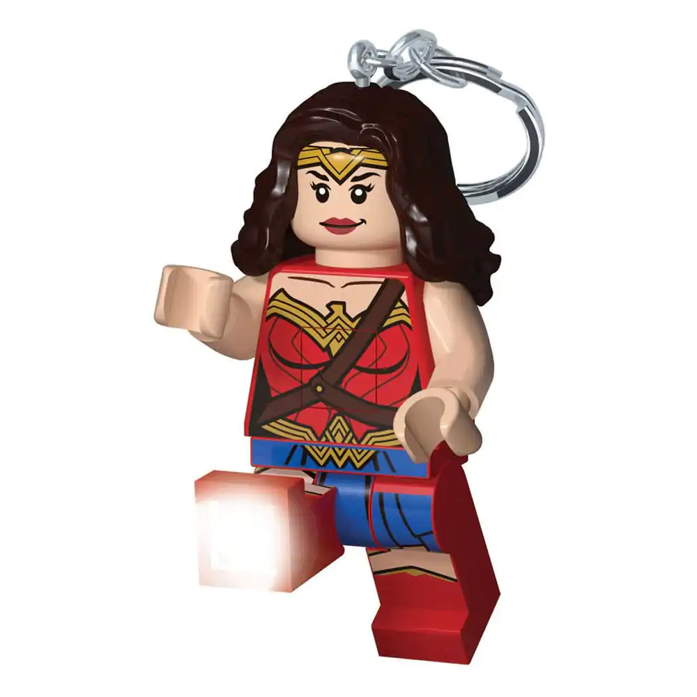 LEGO DC Comics svetleči obesek za ključe Wonder Woman 8 cm fotografija izdelka