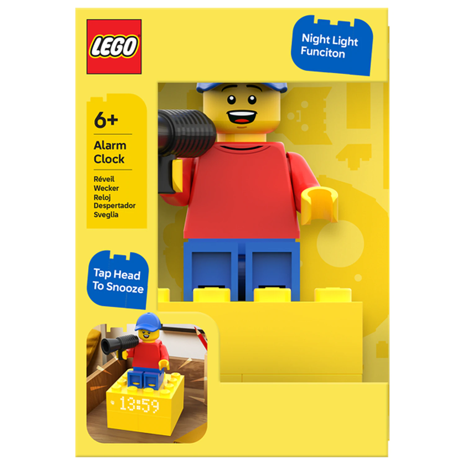 LEGO budilka 15 cm fotografija izdelka
