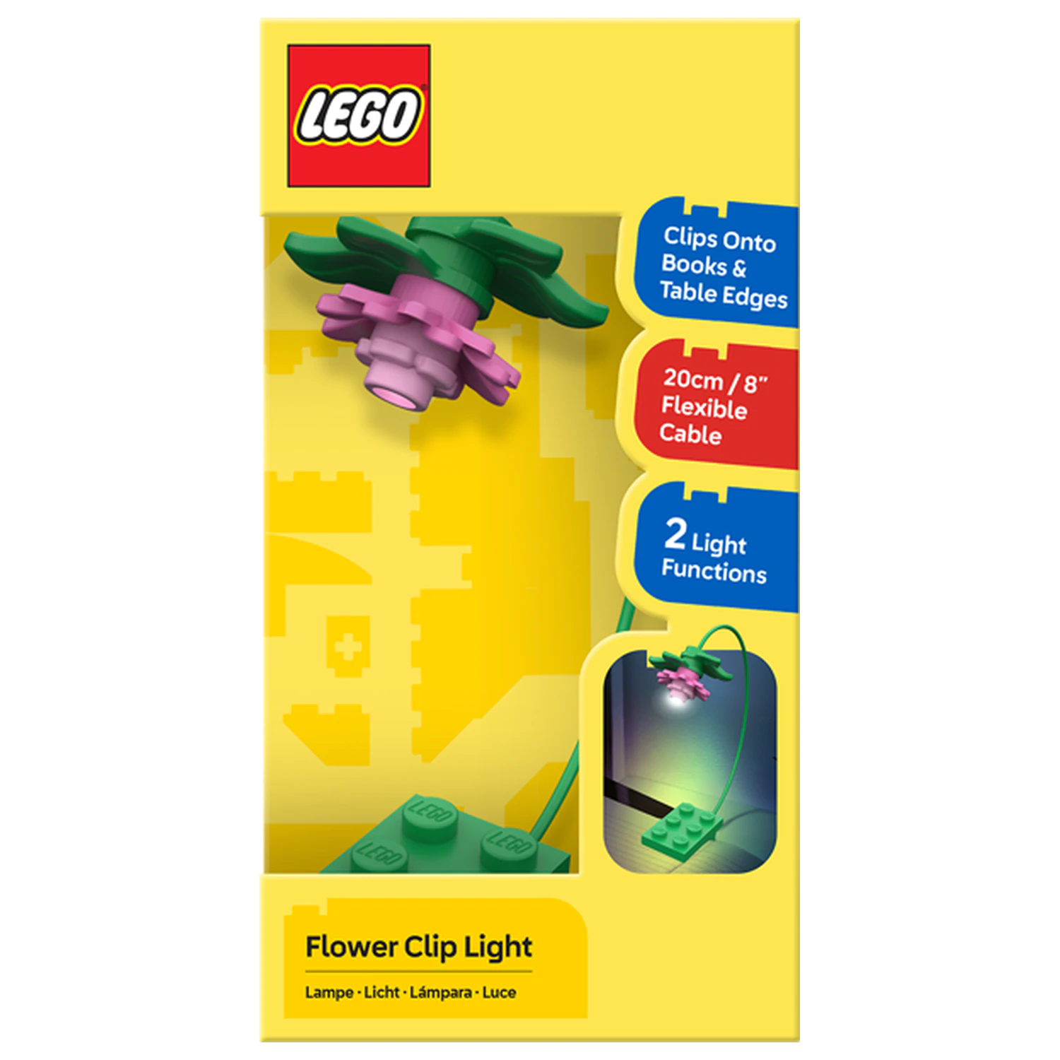 LEGO Knjižna lučka s cvetjem 20cm fotografija izdelka