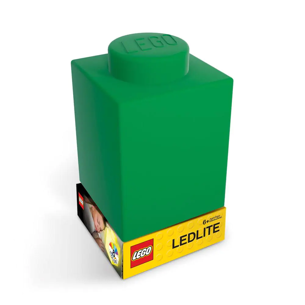 LEGO Nočna lučka LEGO kocka Zelena fotografija izdelka