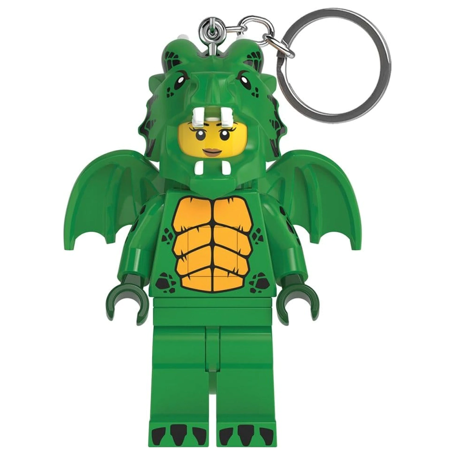 Lego Mini Figure obesek za ključe luč zelena Dragon Girl fotografija izdelka