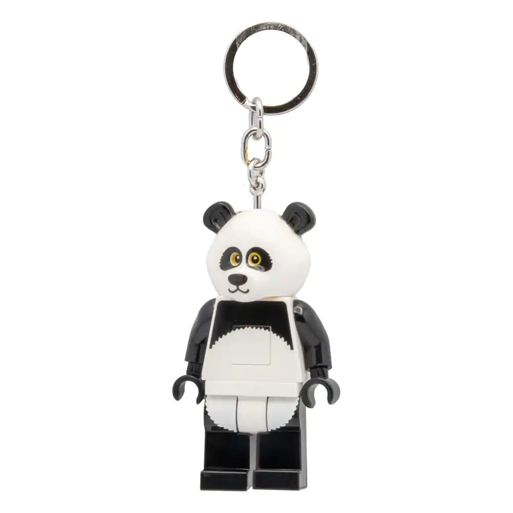 LEGO Minifigures Svetleča obeska za ključe Panda Guy 8 cm fotografija izdelka