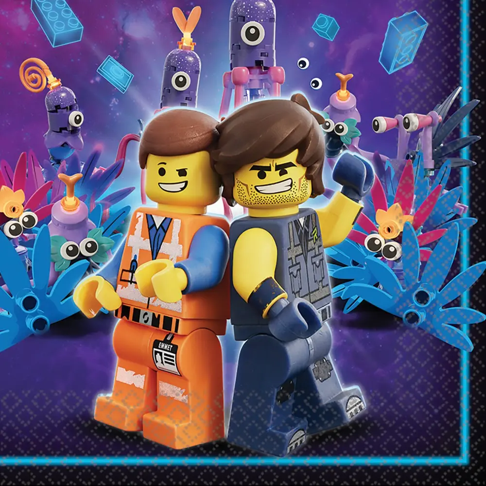 Lego Movie, The Lego Adventure prtički 16 kos, 33*33 cm fotografija izdelka