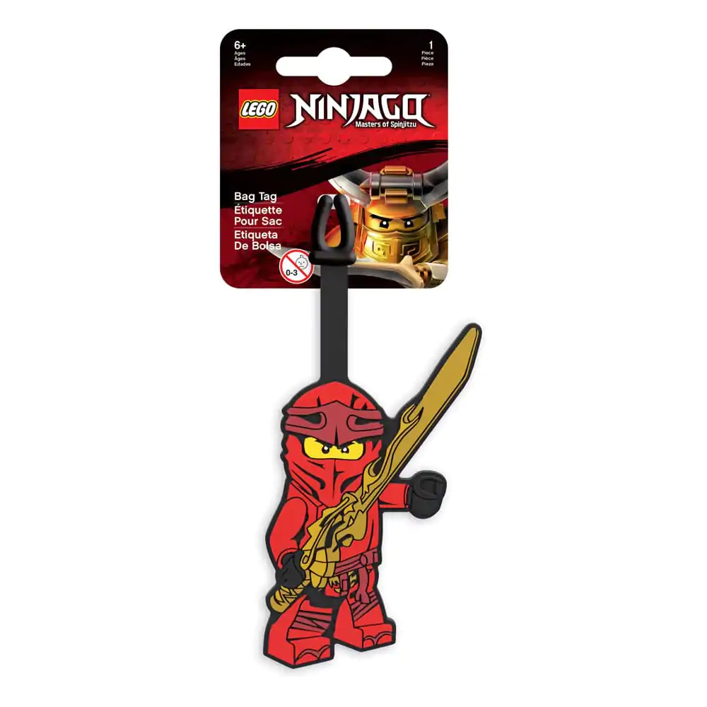 LEGO Ninjago obesek za prtljago Kai 9 cm fotografija izdelka