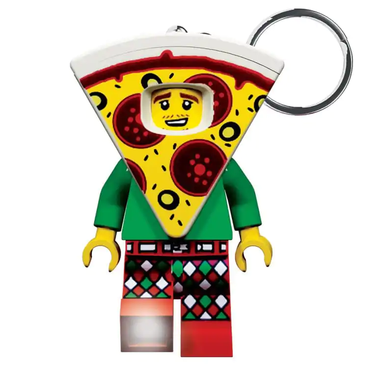 LEGO Svetleča obesek za ključe Pizza 8 cm fotografija izdelka