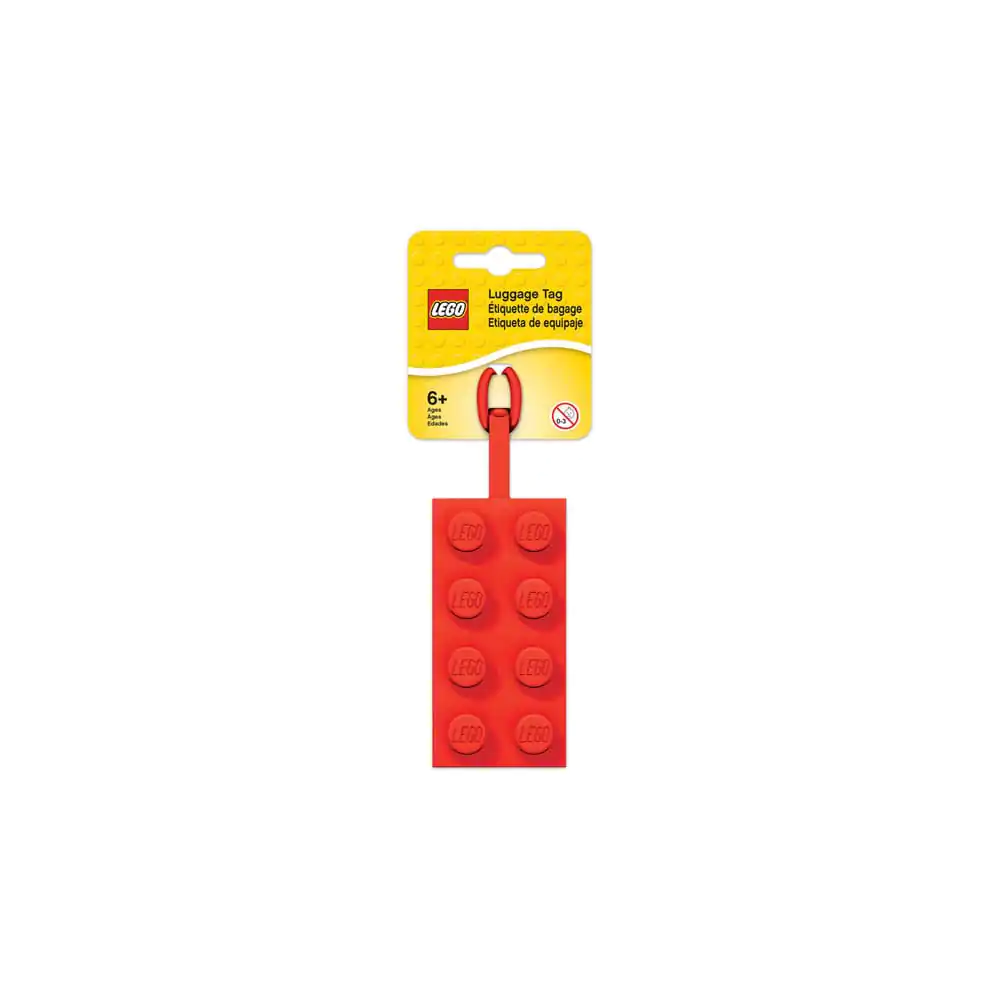 LEGO Oznaka za prtljago Rdeča 10 cm fotografija izdelka