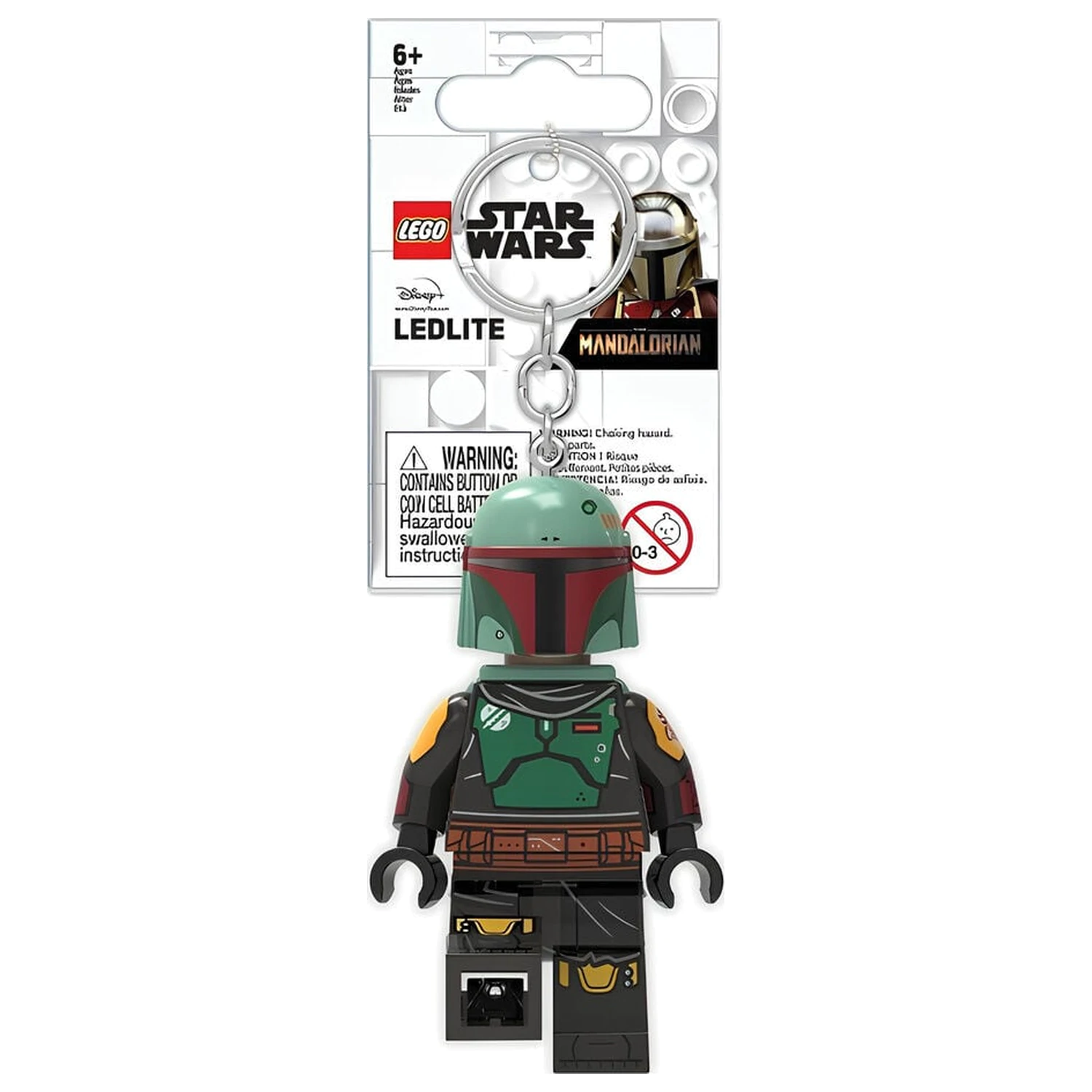 Lego Star Wars The Mandalorian Boba Fett obesek za ključe lučka fotografija izdelka