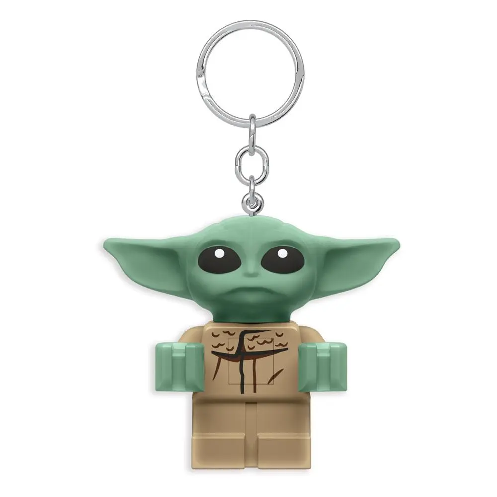 LEGO Star Wars The Mandalorian svetleč obesek za ključe Baby Yoda 6 cm fotografija izdelka
