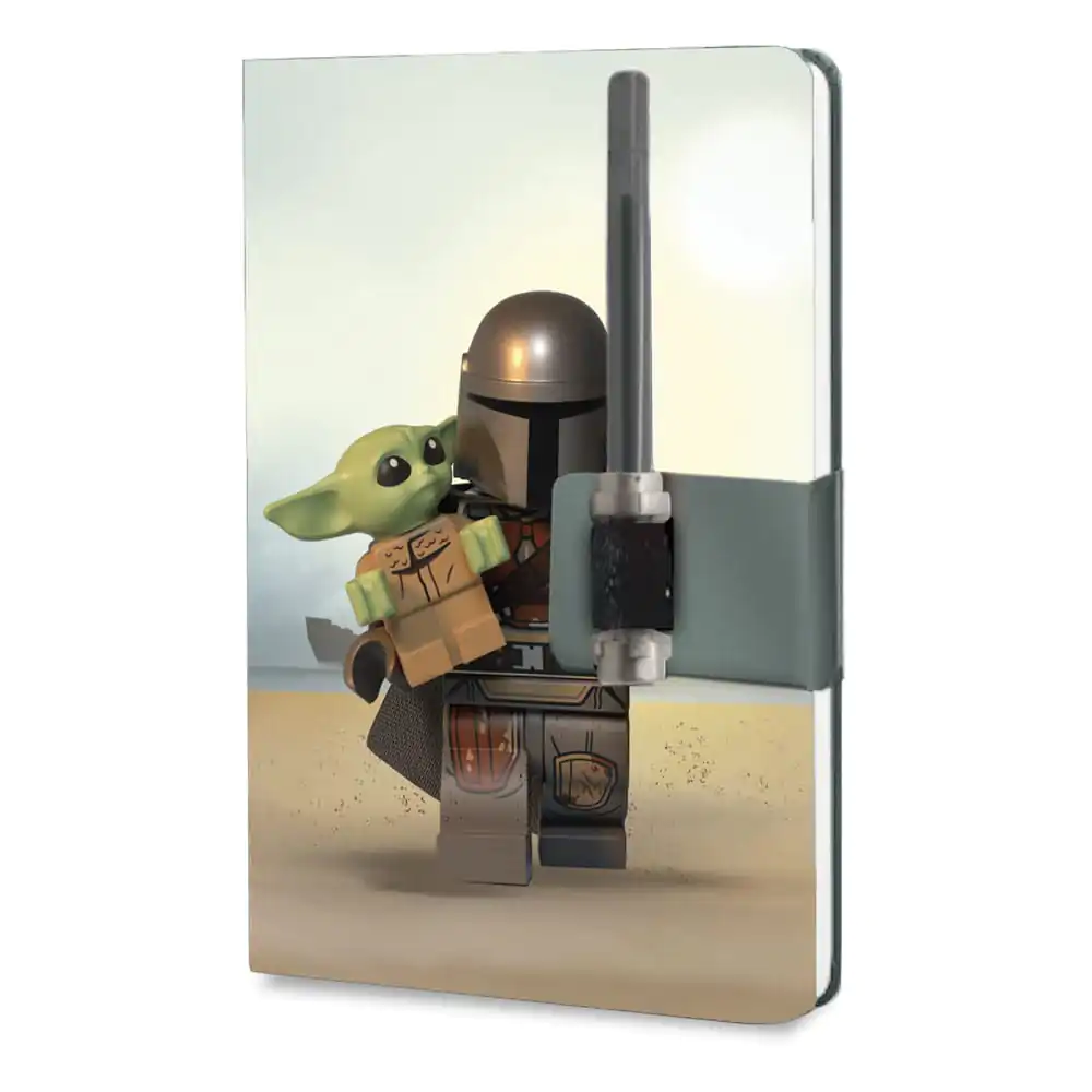 LEGO Star Wars The Mandalorian Zvezek s Pisalom Mandalorian fotografija izdelka