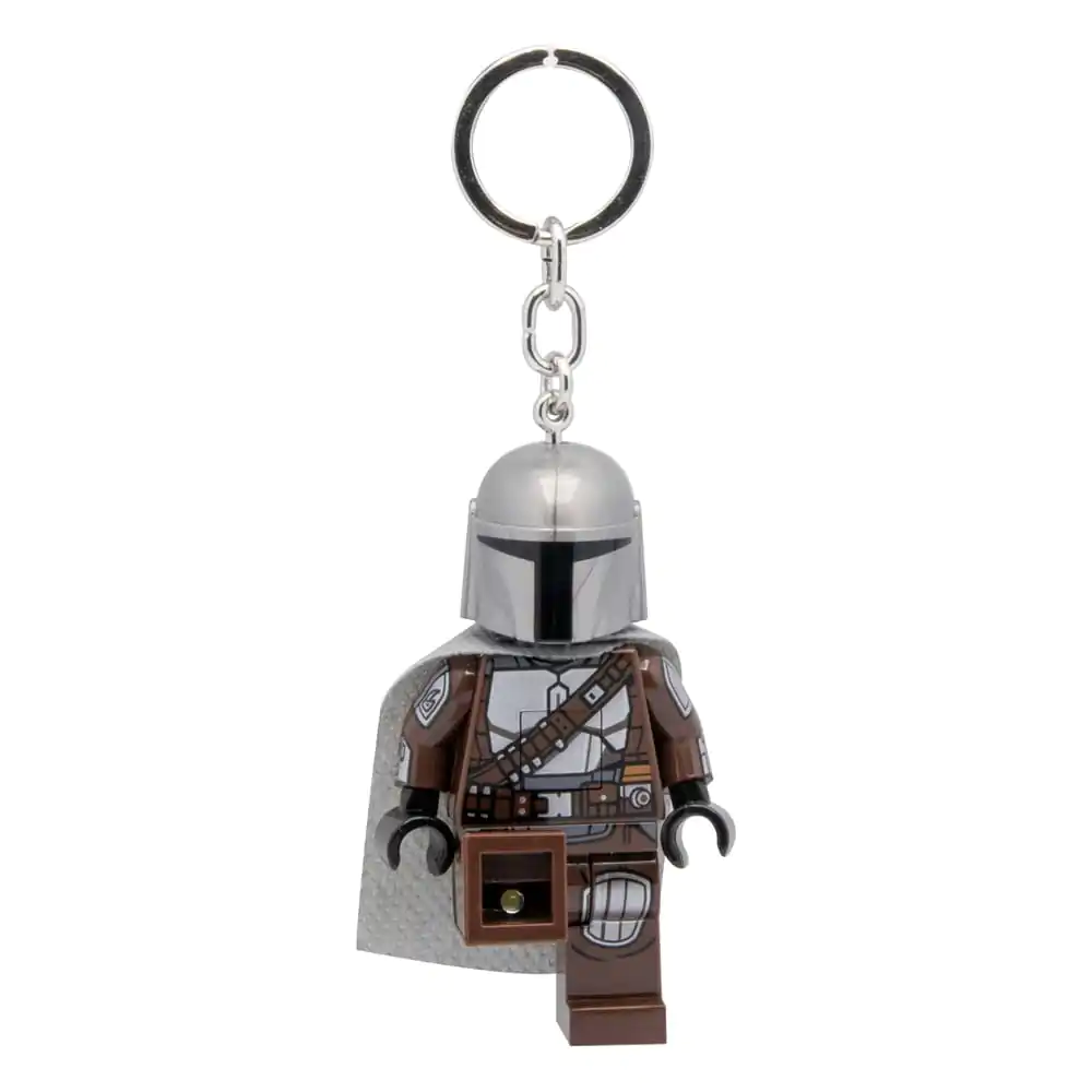 LEGO Star Wars The Mandalorian Svetleča obesek za ključe Mandalorian 8 cm fotografija izdelka