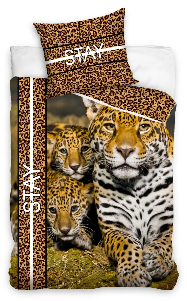 Leopard prevleka za odejo 140x200 cm, 70x90 cm fotografija izdelka