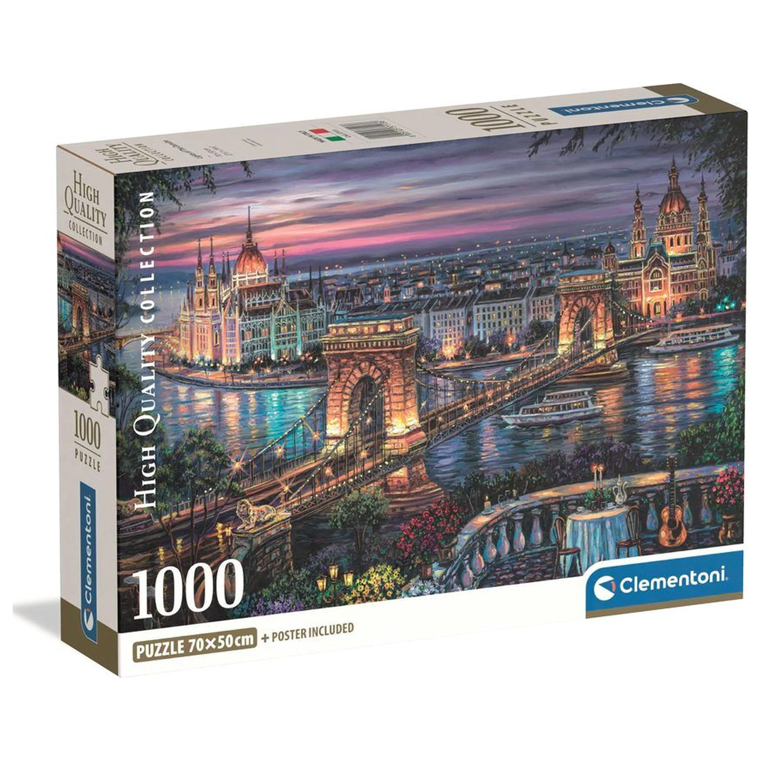 Lights Of The Danube sestavljanka 1000 kosov fotografija izdelka