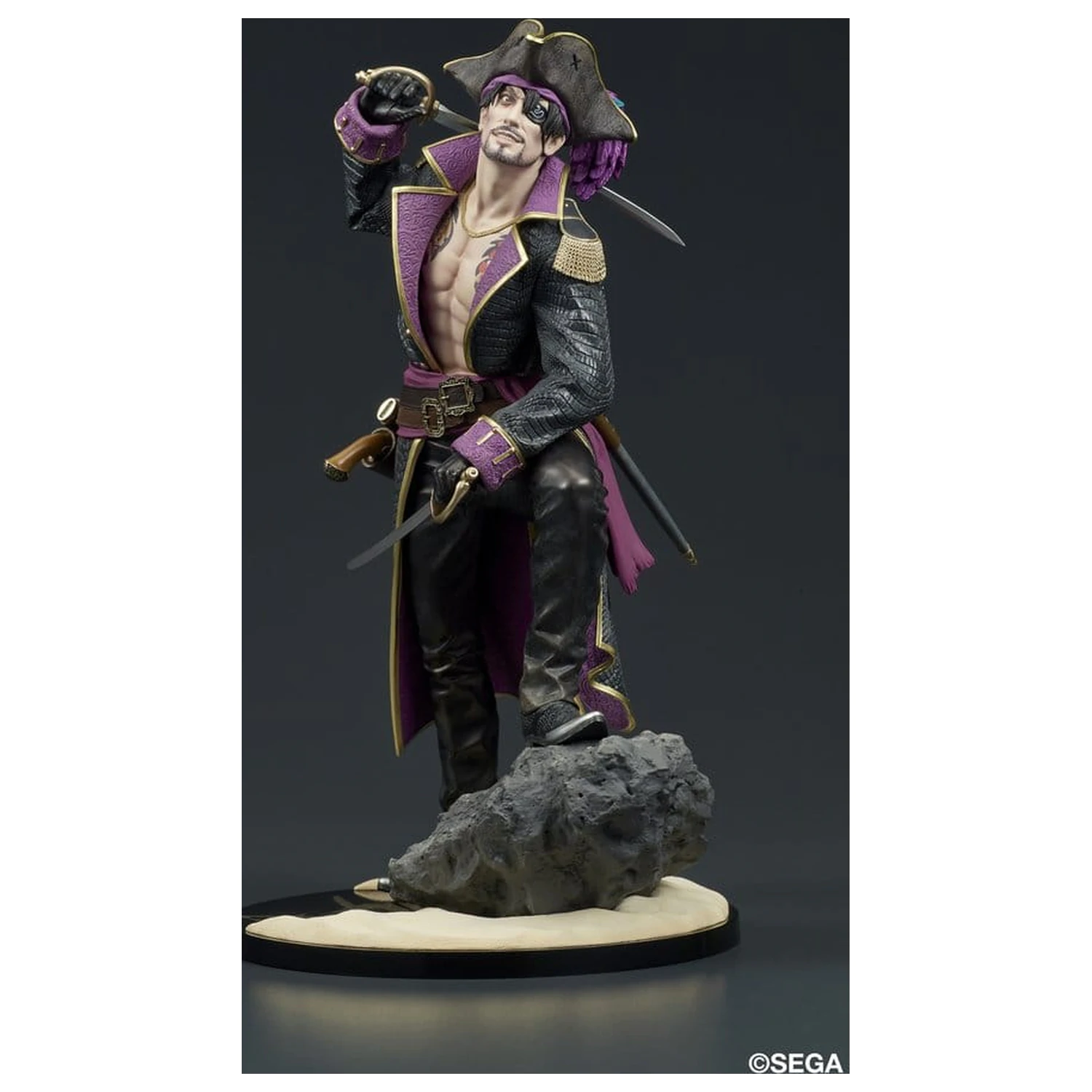 Like a Dragon: Pirate Yakuza in Hawaii DIGSTA PVC figura Captain Majima (Goro Majima) 18 cm fotografija izdelka