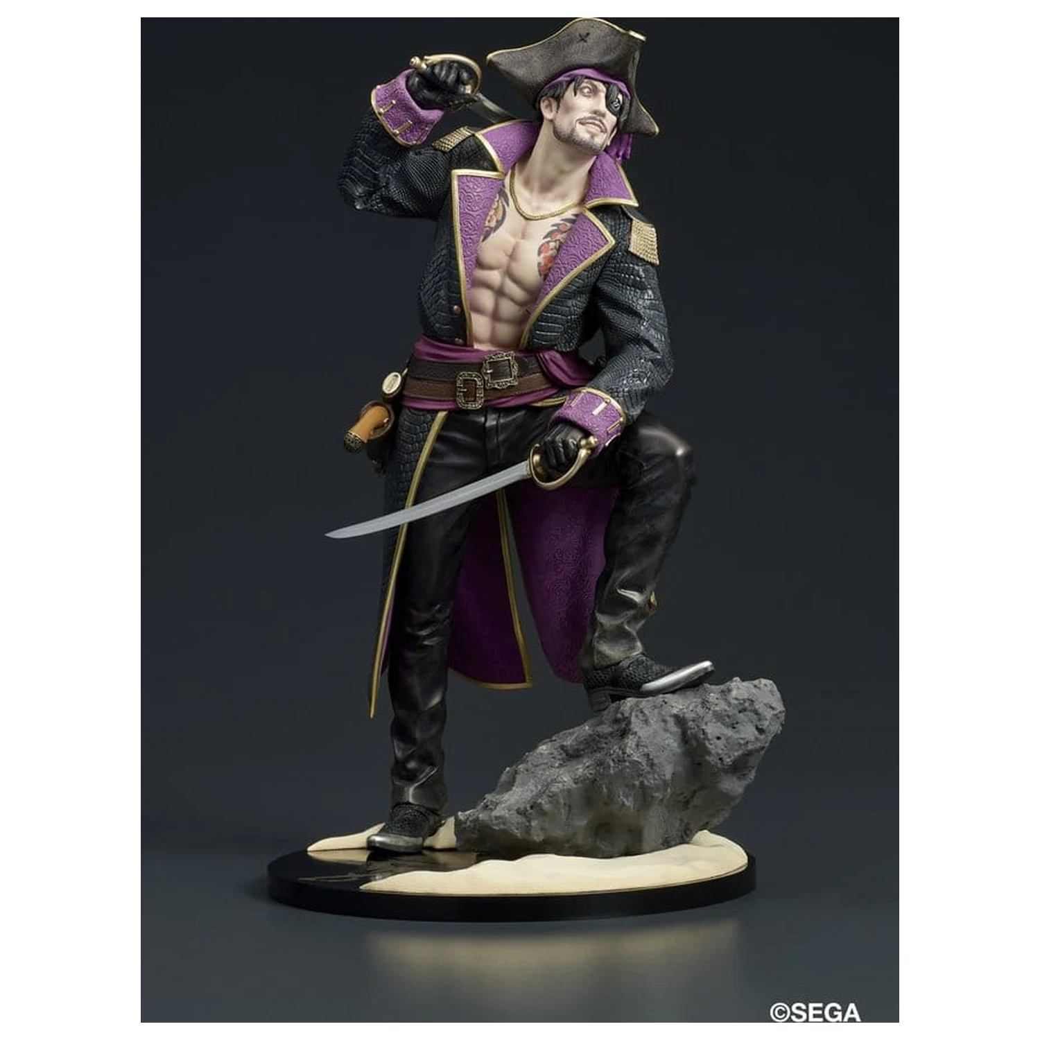 Like a Dragon: Pirate Yakuza in Hawaii DIGSTA PVC figura Captain Majima (Goro Majima) 18 cm fotografija izdelka