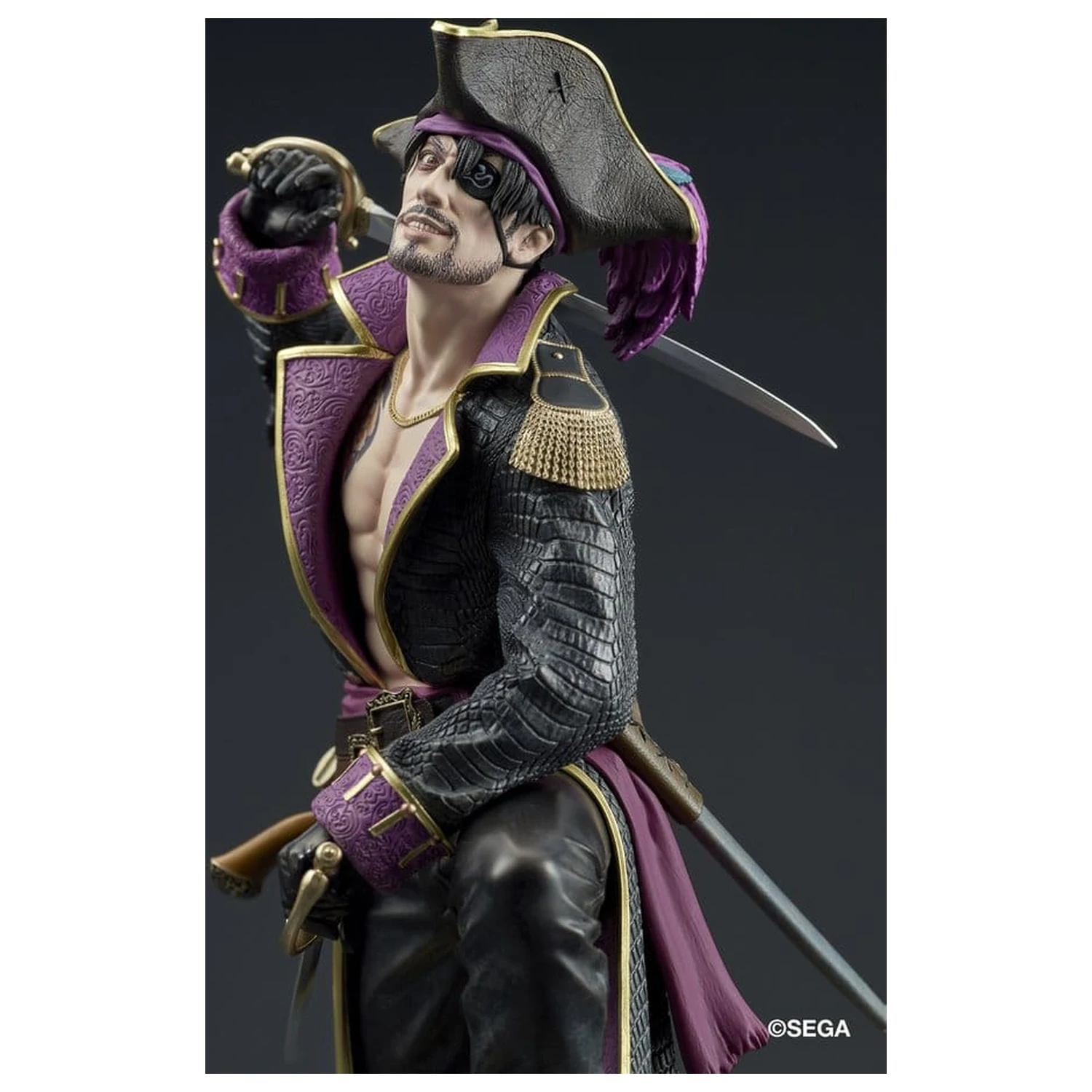 Like a Dragon: Pirate Yakuza in Hawaii DIGSTA PVC figura Captain Majima (Goro Majima) 18 cm fotografija izdelka