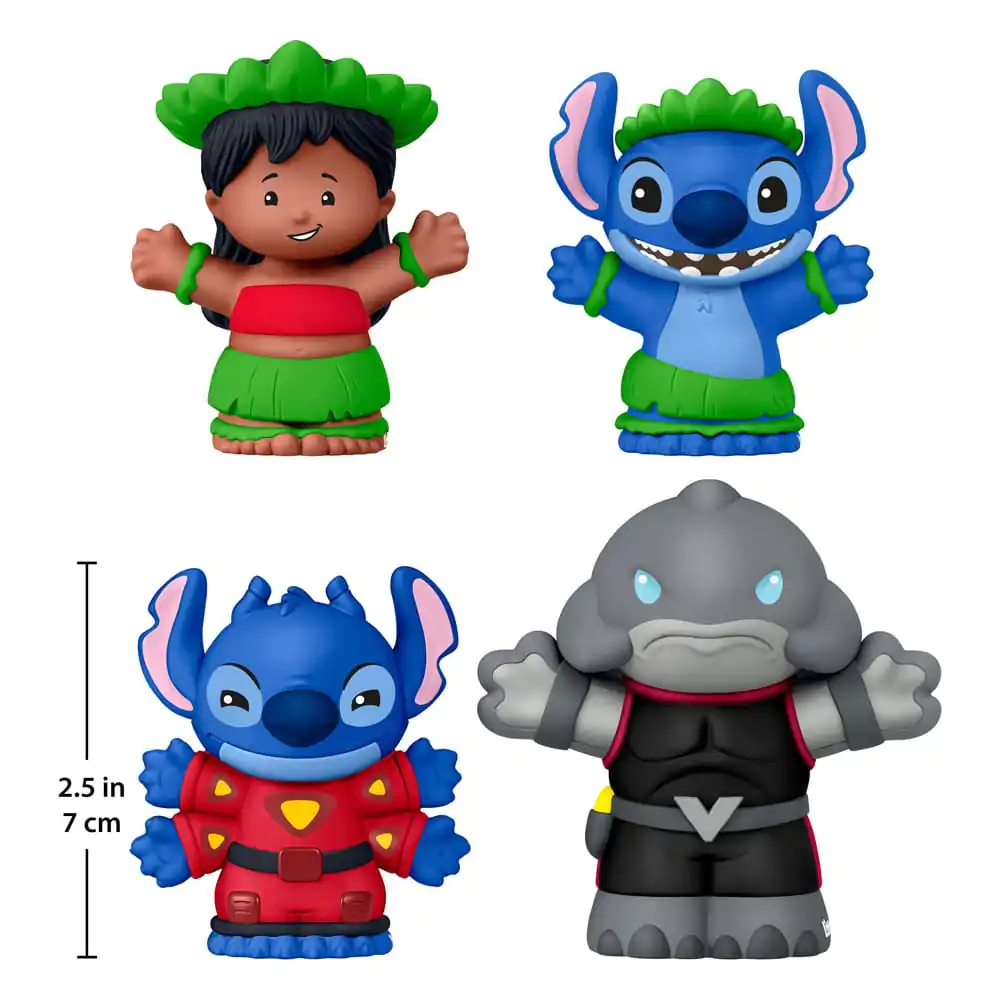 Lilo & Stich Fisher-Price Little People Collector Mini Figure set 4-Pack 7 cm fotografija izdelka