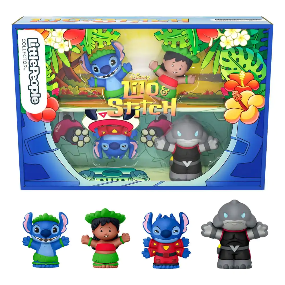 Lilo & Stich Fisher-Price Little People Collector Mini Figure set 4-Pack 7 cm fotografija izdelka