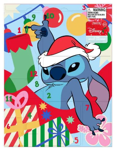 LILO & STITCH Pisalne potrebščine 12-dnevni adventni koledar [POŠKODOVANA EMBALAŽA] fotografija izdelka