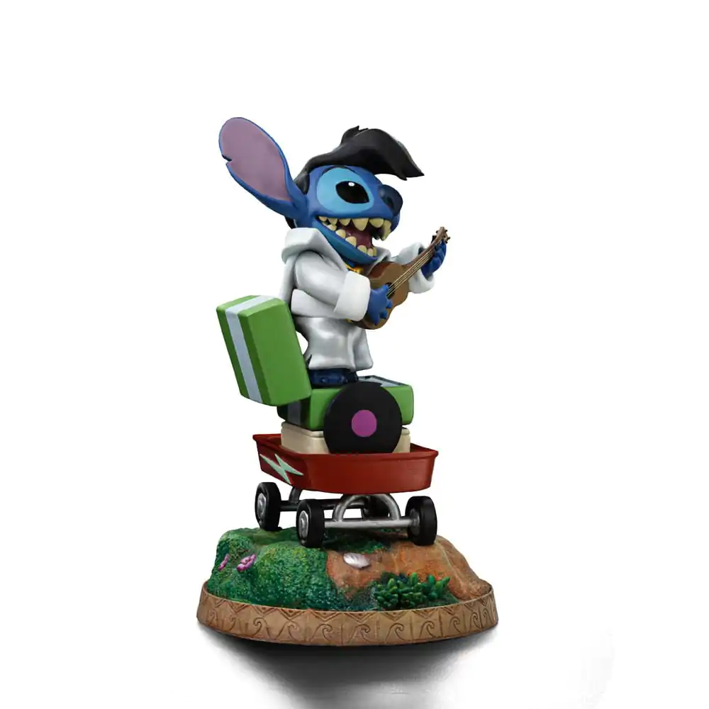 Lilo & Stitch Art Scale Kip 1/10 Stitch King of Rock 17 cm fotografija izdelka