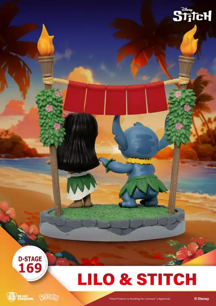 Lilo & Stitch D-Stage PVC Diorama Lilo & Stitch 16 cm fotografija izdelka