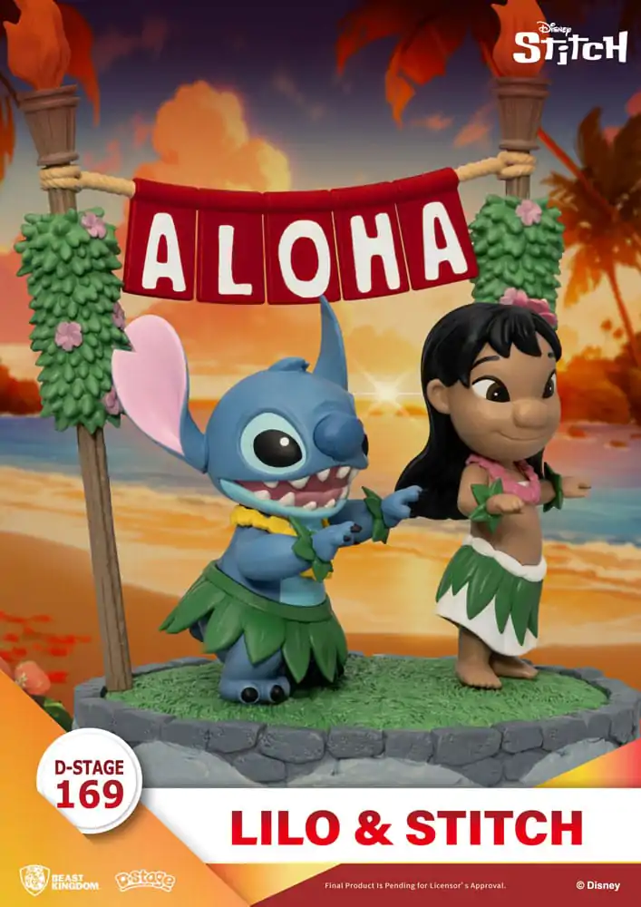 Lilo & Stitch D-Stage PVC Diorama Lilo & Stitch 16 cm fotografija izdelka