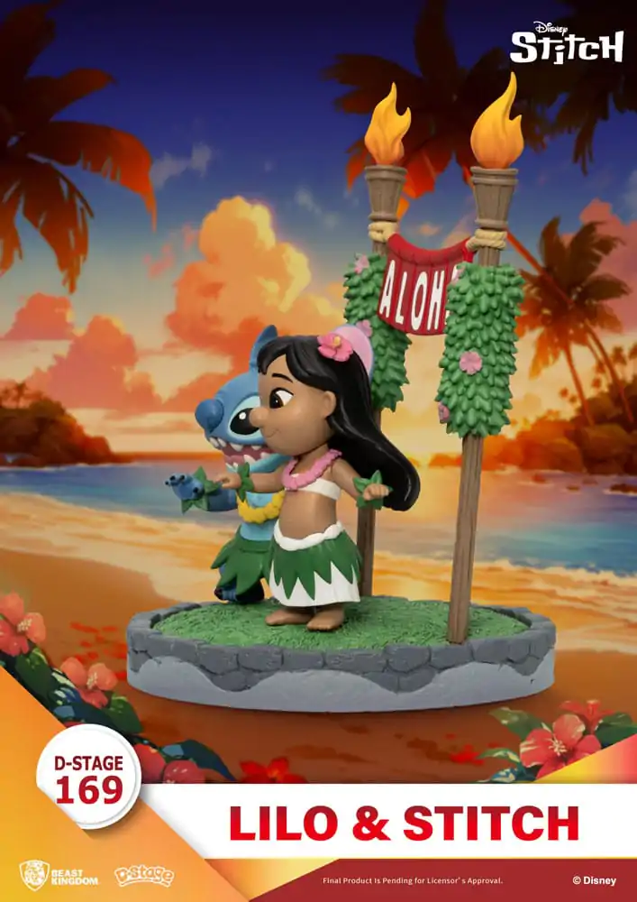 Lilo & Stitch D-Stage PVC Diorama Lilo & Stitch 16 cm fotografija izdelka