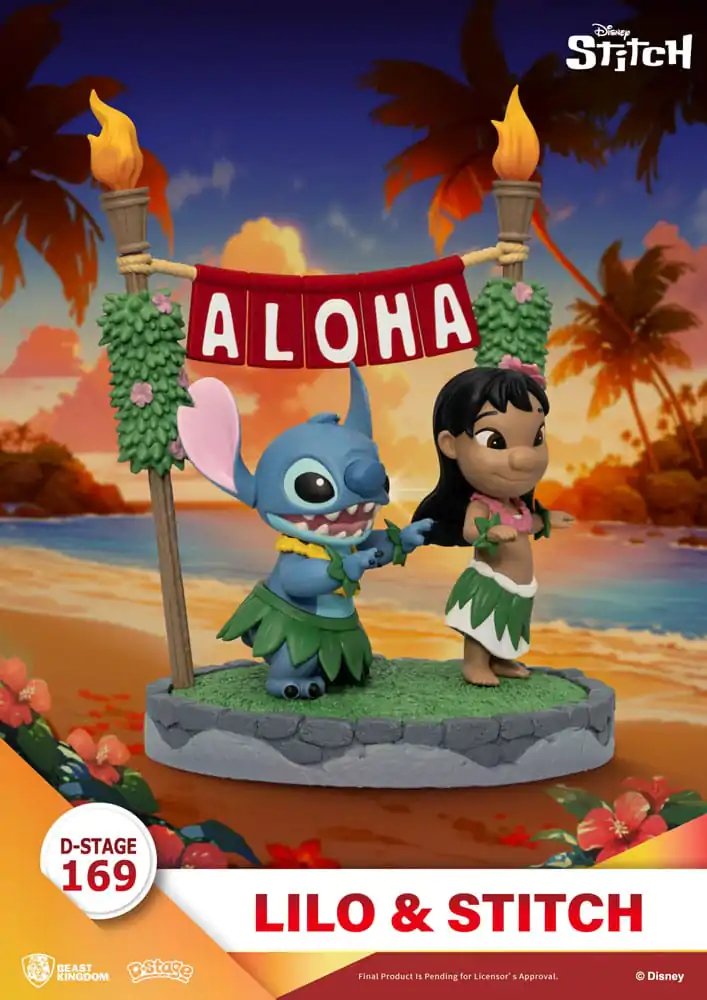 Lilo & Stitch D-Stage PVC Diorama Lilo & Stitch 16 cm fotografija izdelka