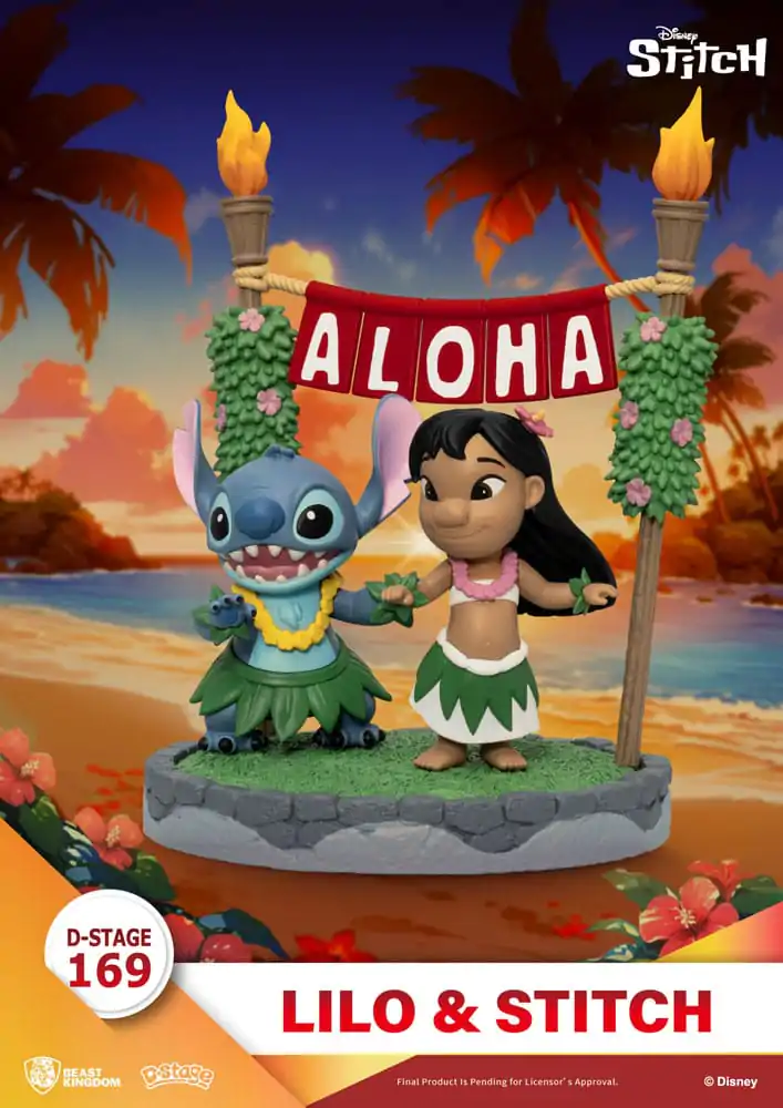 Lilo & Stitch D-Stage PVC Diorama Lilo & Stitch 16 cm fotografija izdelka