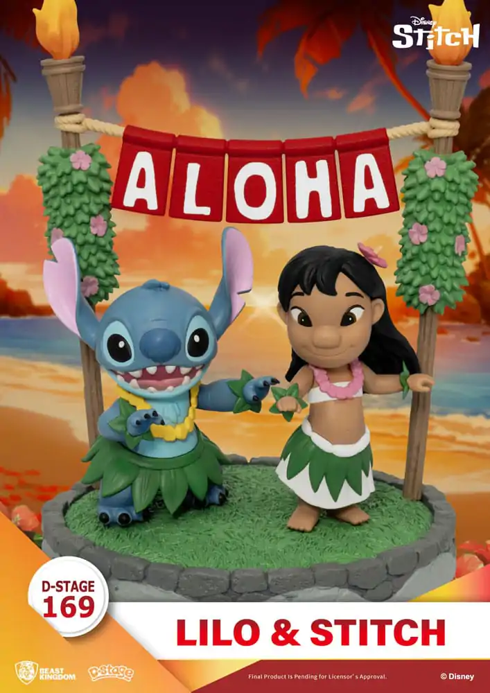 Lilo & Stitch D-Stage PVC Diorama Lilo & Stitch 16 cm fotografija izdelka