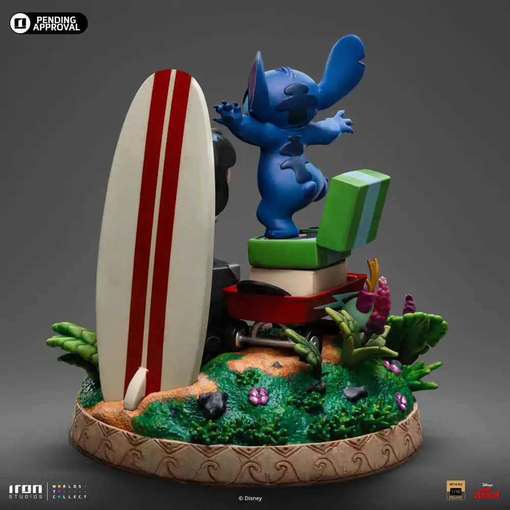 Lilo & Stitch Deluxe Umetniško Merilo Kip 1/10 Lilo & Stitch 20 cm fotografija izdelka