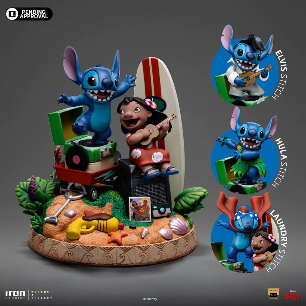 Lilo & Stitch Deluxe Umetniško Merilo Kip 1/10 Lilo & Stitch 20 cm fotografija izdelka