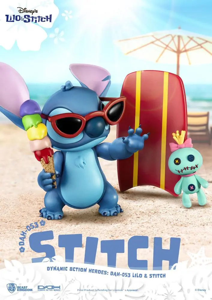 Lilo & Stitch Dynamic 8ction Heroes akcijska figura 1/9 Stitch 18 cm fotografija izdelka