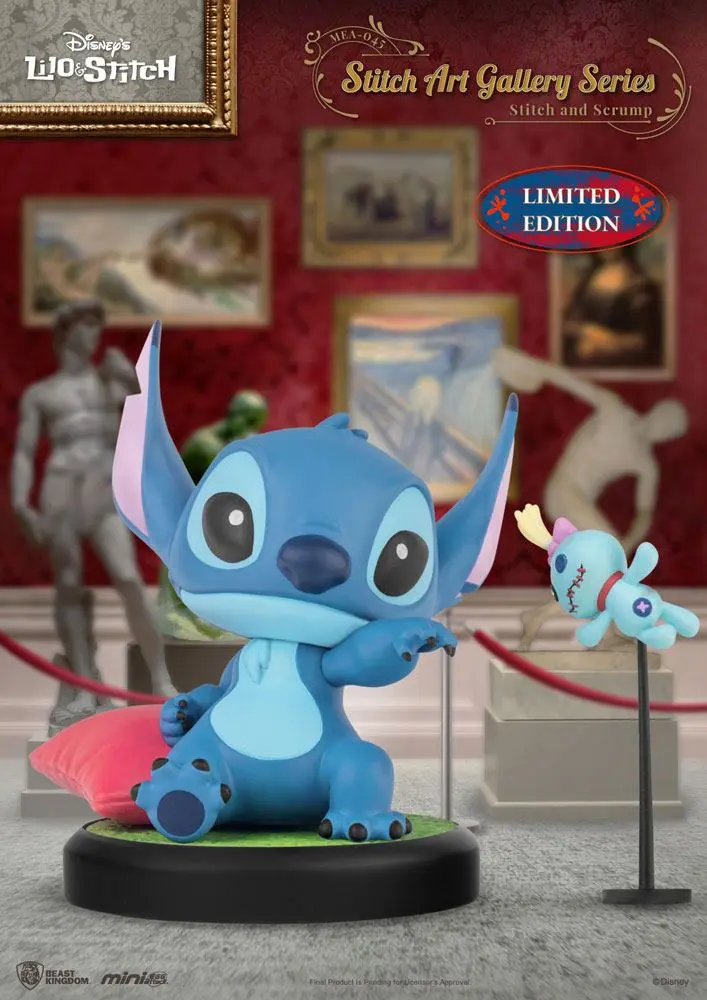 Lilo & Stitch Mini Egg Attack figura Stitch Art Gallery Series Stitch in Scrum 8 cm fotografija izdelka