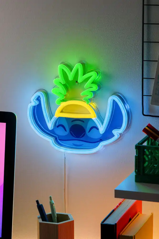Lilo & Stitch LED Stenska svetilka Neon fotografija izdelka