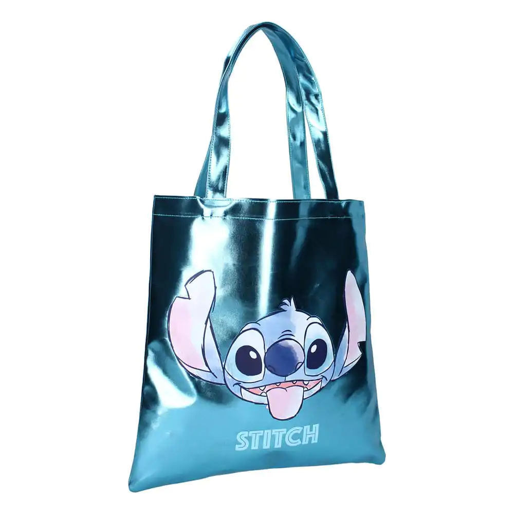 Lilo & Stitch Tote Bag Stitch Moves Metallic - Nakupovalna Torba fotografija izdelka