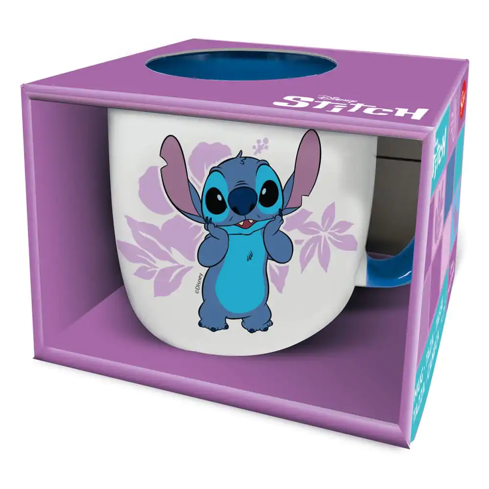 Lilo & Stitch Skodelica Stitch roza Flowers 385 ml fotografija izdelka